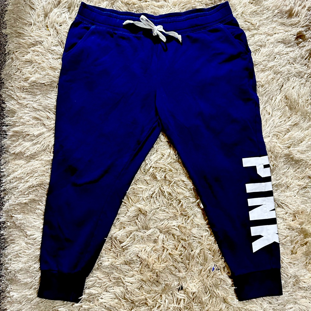 XXL pink navy joggers